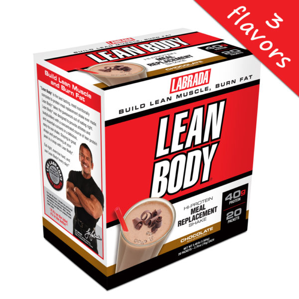 Labrada Lean Body Meal Replacement 20/bx Elite Nutritional Products