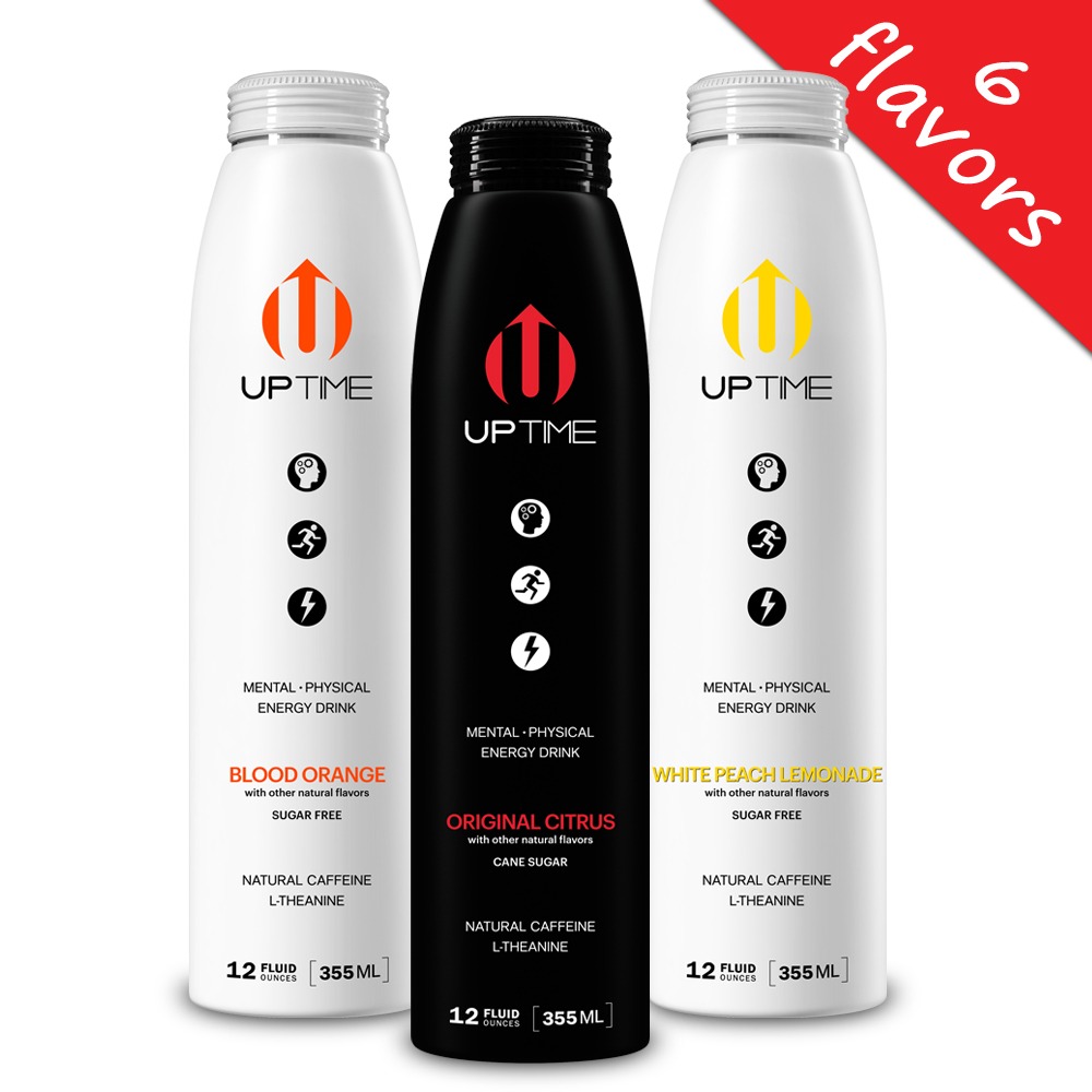 Uptime Energy- Premium Energy Drink 12oz/24cs – Elite Nutritional Products