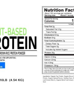 Smoothie Perfect 100% Plant- GF/LF/GMOF- 10lb/175srv