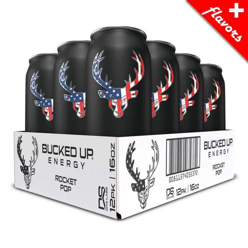 Bucked Up Energy Drink 16oz/12cs Elite Nutritional Products