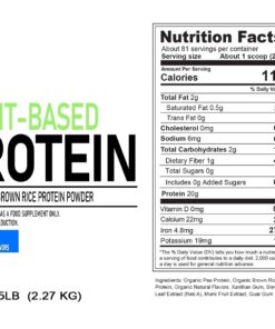 Smoothie Perfect 100% Plant- GF/LF/GMOF-  5lb/88srv