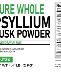 Smoothie Perfect- Psyllium Husk Fiber 2K/400srv