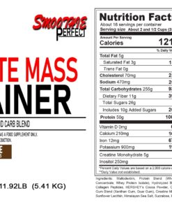 Alternative view of Smoothie Perfect- Elite Mass Gainer - 12lbs/16srv