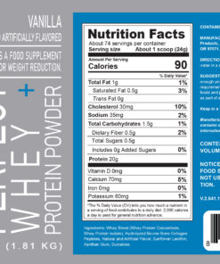 Smoothie Perfect- Perfect Whey + 4lb Vanilla