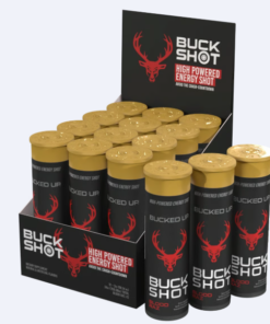Bucked Up- Buck Shot- 2oz/12pk